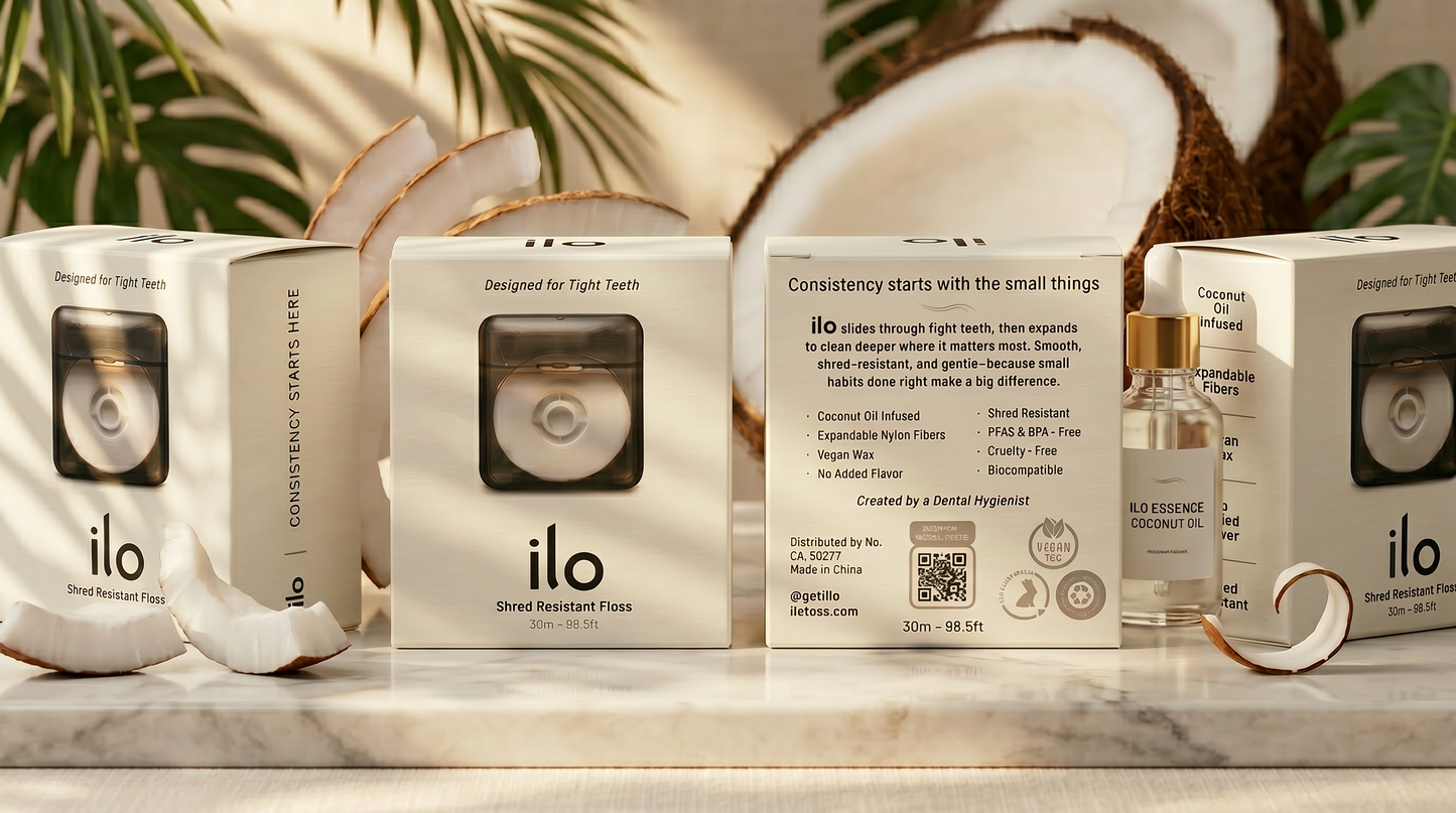 ilo Dental floss case